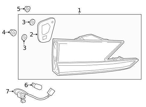 Backup Lamps for 2017 Lexus RC300 #0