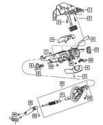 6507599AA - Steering: Hex Head Bolt for Dodge: Ram 1500, Ram 2500, Ram 3500 | Ram: 1500, 1500 Classic, 2500, 3500 Image