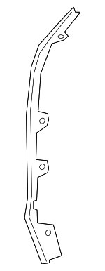 2967370100 - Body: Front Weather-strip for Mercedes-Benz Image