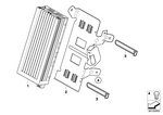 65128054808 - Audio, Navigation, Electronic Systems: Amplifier for Individual Audio System for BMW Image