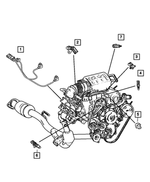 4606093AC - Electrical: Detonation Sensor for Mopar Image