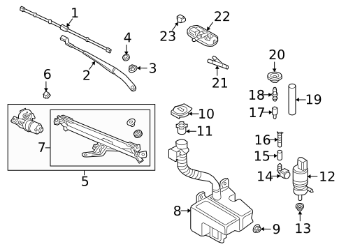 Wipers for 2019 Volkswagen Jetta #0