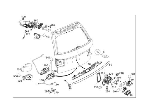 Locking System for 2013 Mercedes-Benz E63 AMG #0