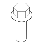 7147075050 - Body: Instrument Panel Bolt for BMW: 1 Series M, 128i, 135i, 135is, 230i, 230i xDrive, M2, M240i, M240i xDrive, X3, X4, Z4 Image