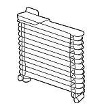 F1TZ7A095B - Cooling System: Oil Cooler for Ford: Explorer, Ranger Image