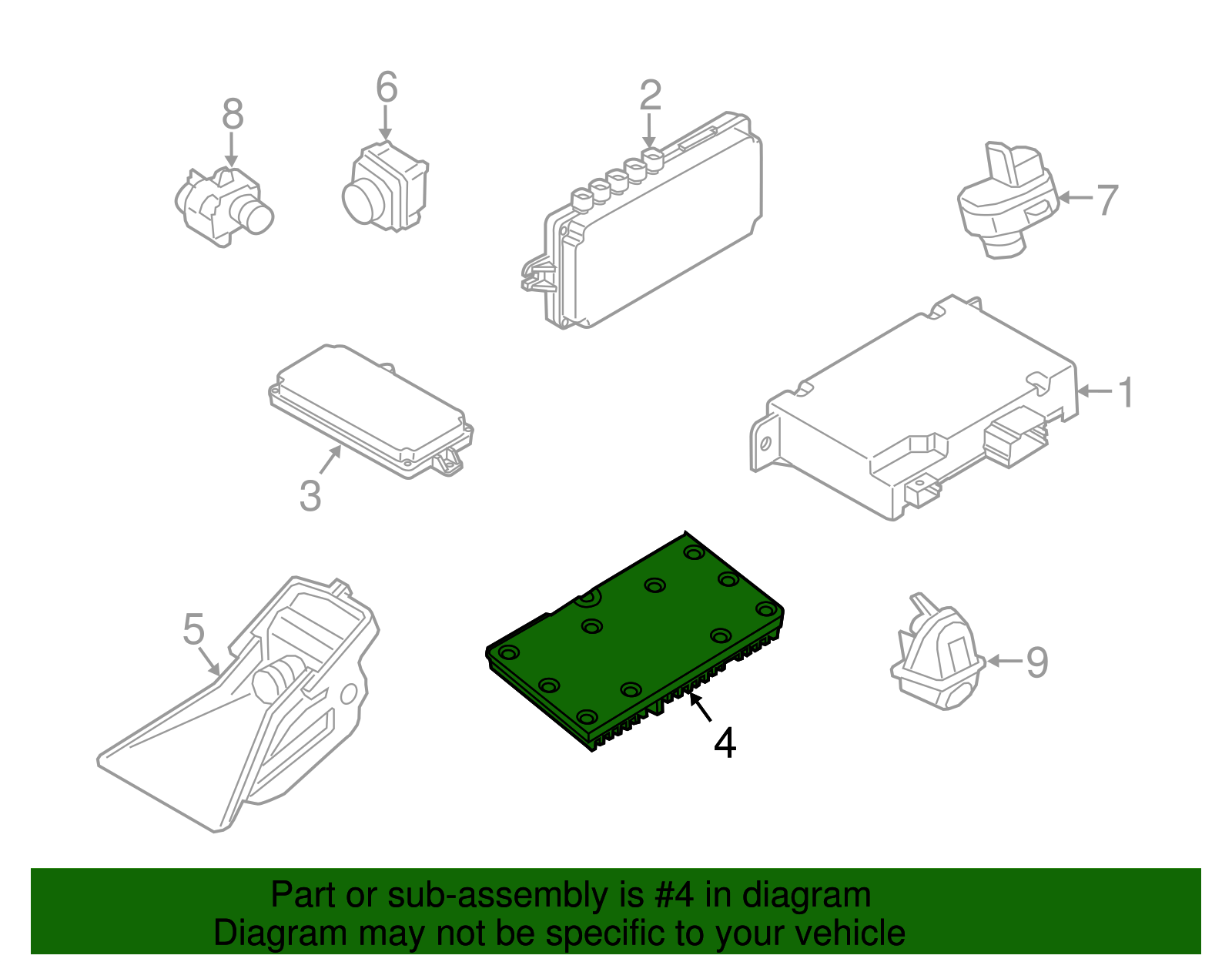 Control Module (66-54-9-350-390)