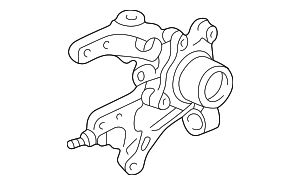 52215S9VA00 - : Knuckle for Acura Image