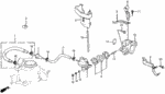 16239PE0000 - Engine: CLAMP, FUEL HOSE for Honda Image