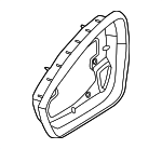 11B8576024PK - Body: Glass Frame for Audi Image