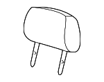 HLH500200PUY - Body: Headrest for Land Rover: Freelander Image