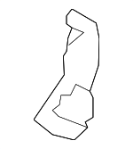 845423W000 - Body: Inner Cover Bracket for Kia: Sportage Image