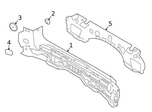 Rear Body for 2023 Land Rover Discovery #0