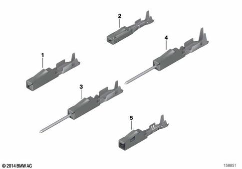 Single Components Wiring Harness Repair for 1996 BMW 325is #3