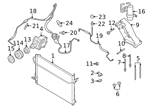 Hardware, Fasteners & Fittings for 2006 Ford Mustang #0