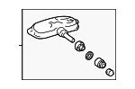 4260748010 - Electrical: TPMS Sensor for Lexus: ES300h, ES350, GX460, LC500, LC500h, LS500, LS500h, LX570, RX350, RX350L, RX450hL, UX200, UX250h Image