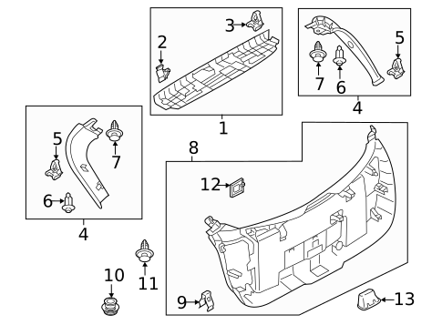 Interior Trim for 2023 Mazda MX-30 EV #0