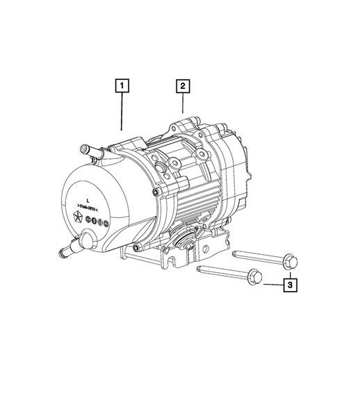Power Steering Pump and Reservoir for 2022 Jeep Gladiator #1