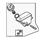 D6M915MS0A - Body: Reservoir Tank for Nissan: ARIYA Image