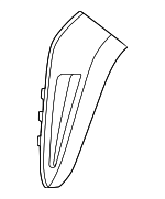 75085AK900 - : Wheel Opening Molding for Toyota Image