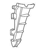 52821AK010 - : Inlet Duct for Toyota: Tacoma Image