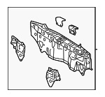 5830752582 - Body: Rear Body Panel for Toyota: Yaris Image