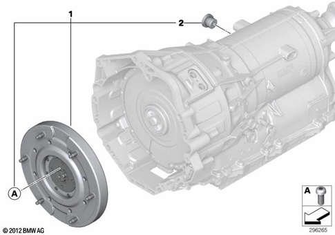 Individual Transmission Parts for 2014 BMW Hybrid 5 #6