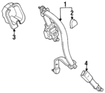 5862054580 - : Belt &amp; Retractor for Isuzu Image