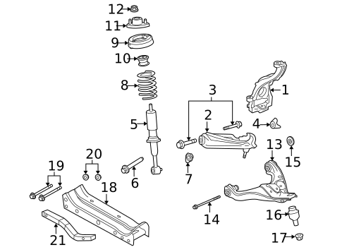 Suspension Components for 2005 Mercury Mountaineer #2
