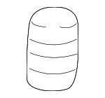 9054115014 - Body: Hood Bumper for Lexus: GS300, GS430, LS400, LS430 Image