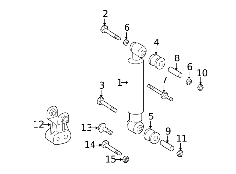 Shocks & Components for 2003 Dodge Sprinter 3500 #0