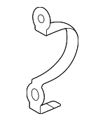 LR144616 - : Heat Shield Bracket for Land Rover: Defender 110, Defender 130, Defender 90, Discovery Image