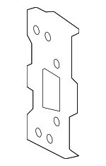2014-2018 Toyota Yaris - Front Plate