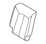 83A885806NRNV - : Seat Back Cover for Audi: Q3 Image