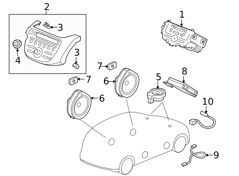 Sound System for 2012 Honda Fit #0