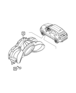 68552816AA - : Instrument Panel Cluster for Fiat: 500X Image