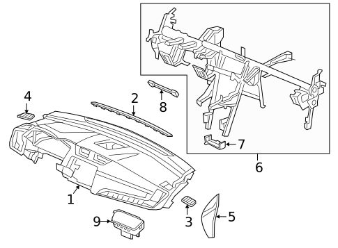 Instrument Panel for 2020 Honda CR-V #0