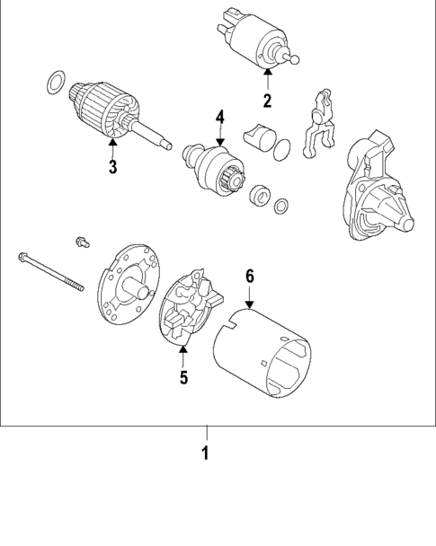 Starter for 2017 Hyundai Sonata #0