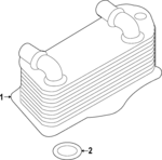 GC317019F - Cooling System: Oil Cooler for Volkswagen: Golf R, GTI Image