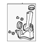 17230RL8A00 - Engine: Resonator for Acura Image