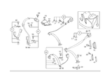 2108604885 - Rear Seat Bench: Seat Belt for Mercedes-Benz Image