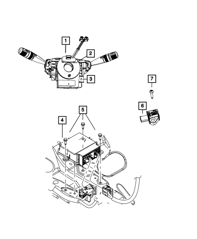 68192188AA - Restraints: Retainer Spring for Mopar Image image