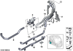 64509169917 - : Hose, Inlet for BMW Image