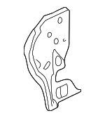 22707271 - Body: Sound Absorber for Chevrolet: Cavalier | Pontiac: Sunfire Image