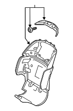 717055027006 - Body: Seat Back Panel for Lexus: LS500, LS500h Image