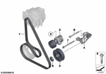 11288699873 - : Bracket, Deflection Pulley for BMW Image