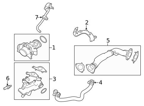 EGR System for 2017 Jaguar XF #0