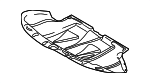 4B0863821F - Body: Front Deflector for Audi Image