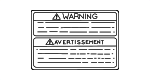 97034YC012 - Body: Caution Label for Subaru Image