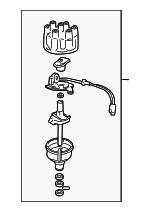 4740338AB - : Distributor Assembly for Dodge: B150, B1500, B250, B2500, D150, D250, Dakota, Durango, Ram 1500, Ram 1500 Van, Ram 2500 Van, W150 Image