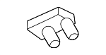 633810E030 - Body: Headliner Retainer for Lexus Image